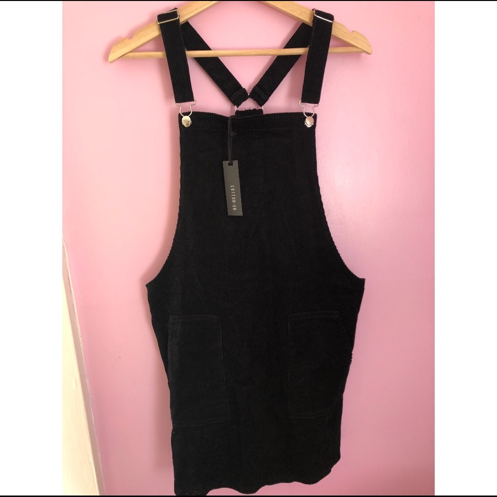 Cotton On “Classic Cord Pinafore” overall dress